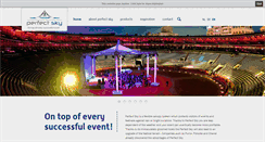 Desktop Screenshot of perfectsky.nl